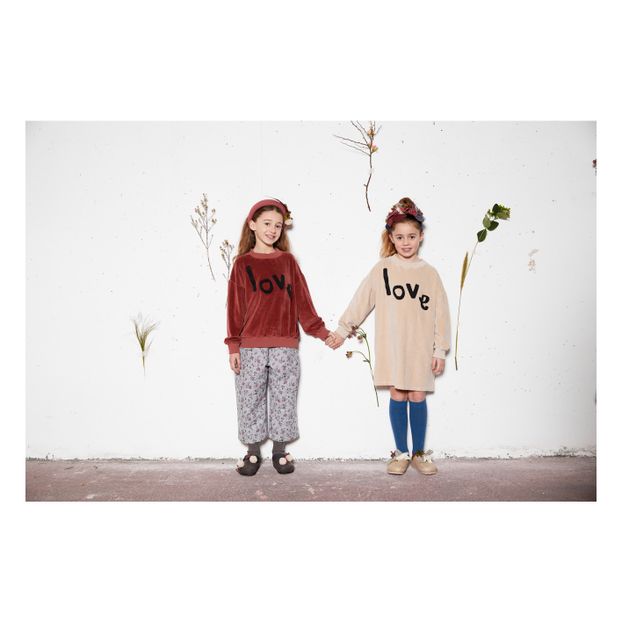 Sweat Coton Bio Love-product