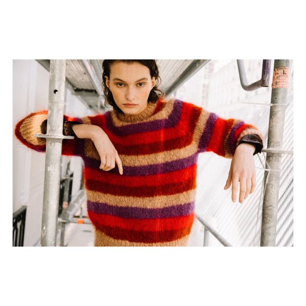 Pull Olaf Kid Mohair et Laine-product