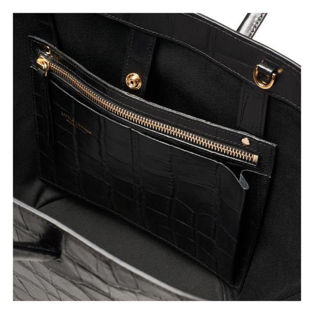 Cabas Open Tulip Medium Cuir Embossé Croco-product