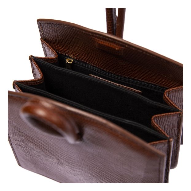 Bolso Loop de cuero en relieve-product