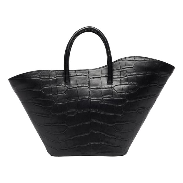 Cabas Open Tulip Medium Cuir Embossé Croco-product