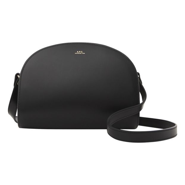 Sac Demi Lune Cuir Lisse-product