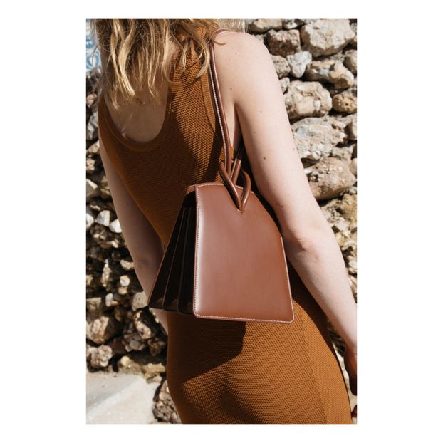 Bolso Loop de cuero en relieve-product
