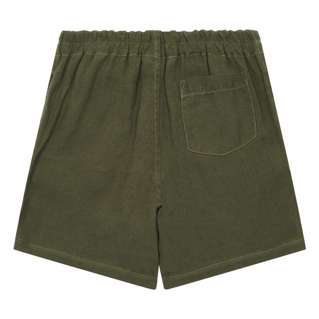 Linen Barbican Bermuda Shorts-product