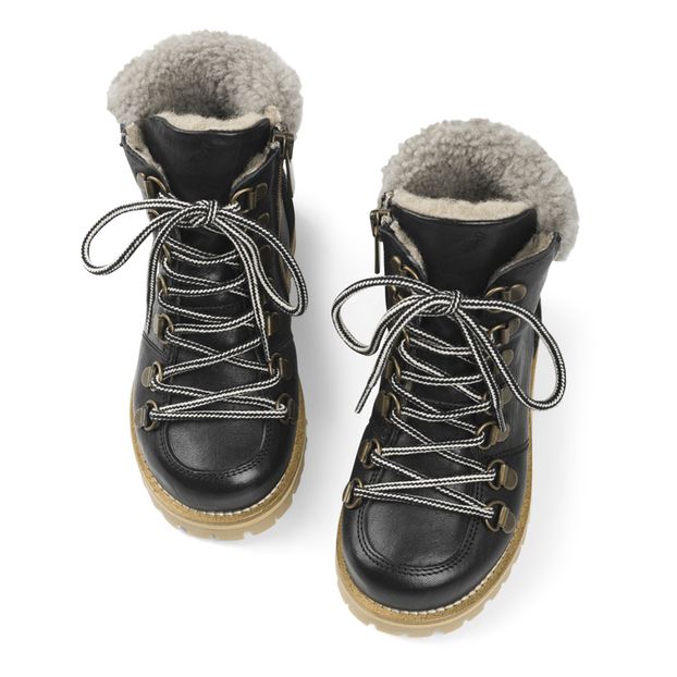 Bottes Fourrées Lacets-product