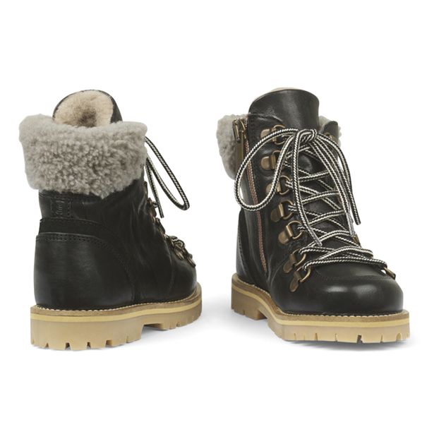 Bottes Fourrées Lacets-product
