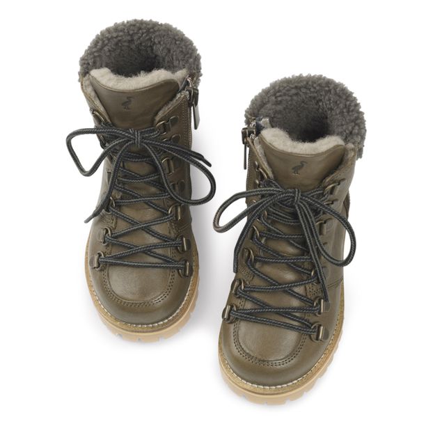 Bottes Fourrées Lacets-product