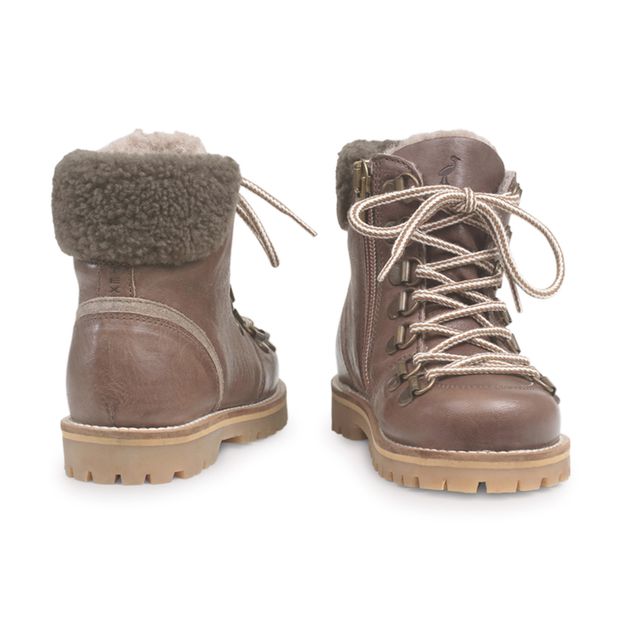 Bottes Fourrées Lacets-product