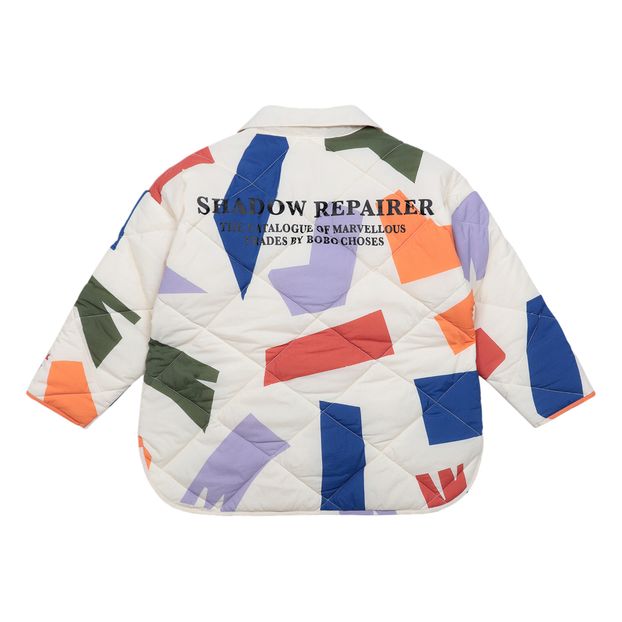 Geometric Quilted Jacket-product