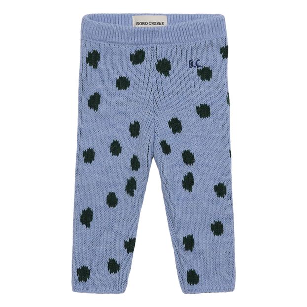 Polka Dot Knit Leggings-product