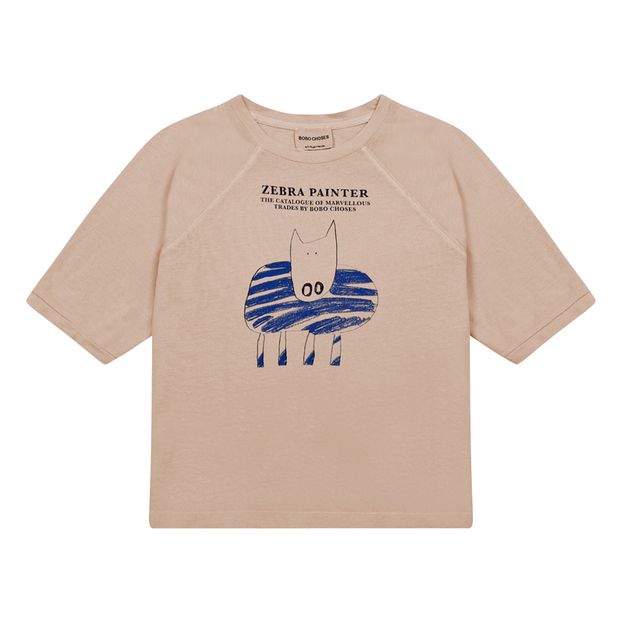 T-shirt Zebra Coton Bio-product