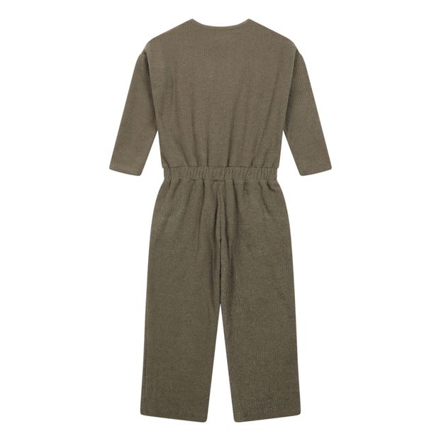 Patch Terry Cloth Playsuit-product