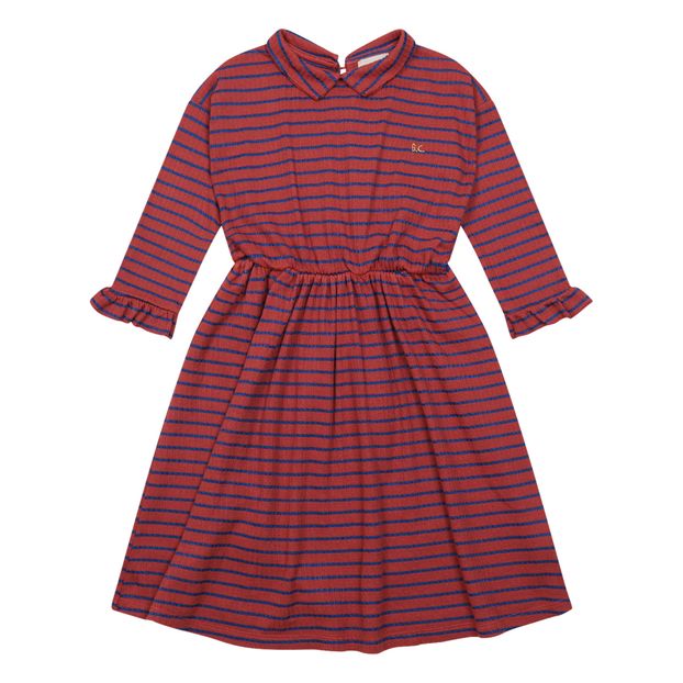 Robe Rayée Lurex Coton Bio-product