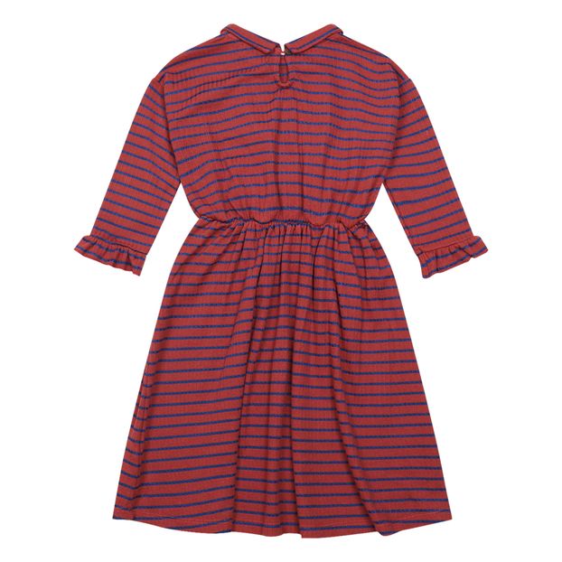 Robe Rayée Lurex Coton Bio-product