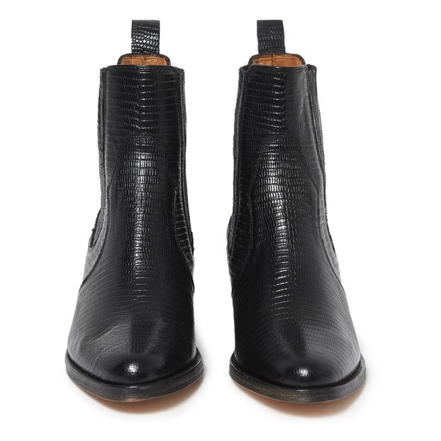 Botas Cowboy Sofia de cuero tipo lagarto-product