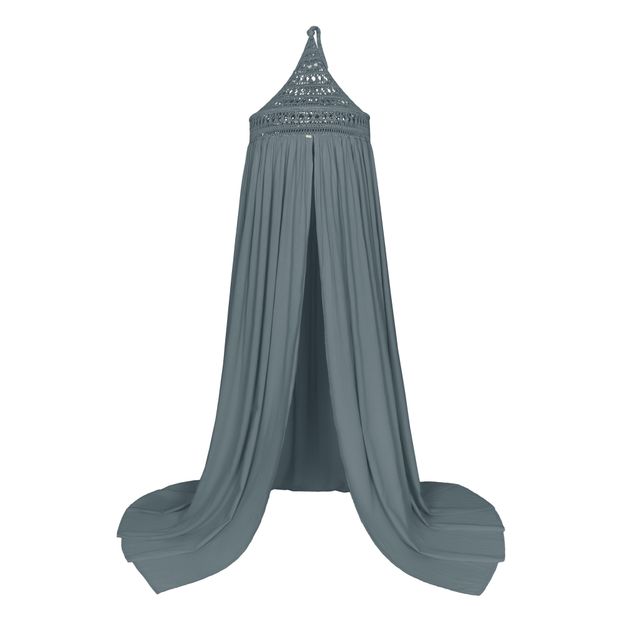 Tara Organic Cotton Crochet Bed Canopy-product