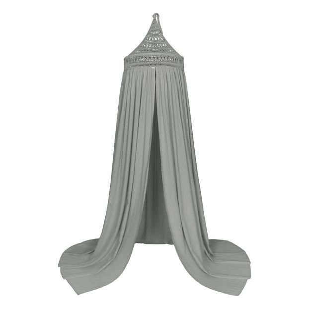 Tara Organic Cotton Crochet Bed Canopy-product