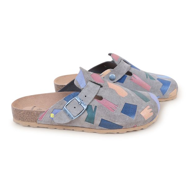Zoccoli Sabot Shadows in pelle scamosciata-product
