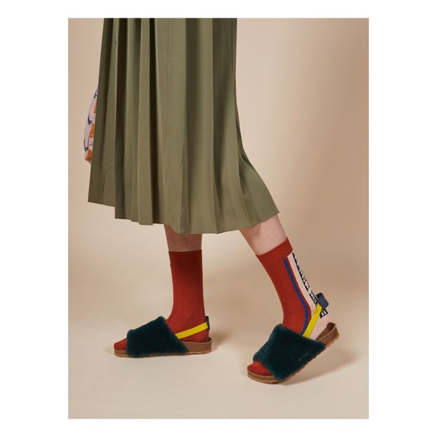 Sandalias tipo piel - Colección Mujer --product