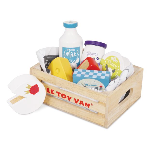 Toy Crate of Cheese + Dairy Products-product