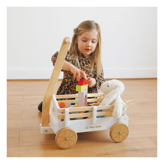 Bollerwagen zum Ziehen aus Holz-product