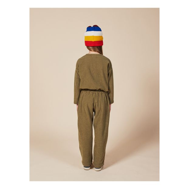 Patch Terry Cloth Playsuit-product