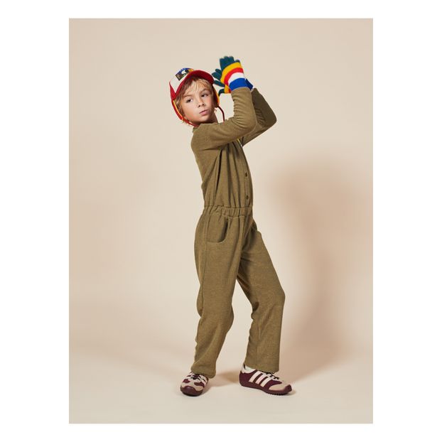 Patch Terry Cloth Playsuit-product