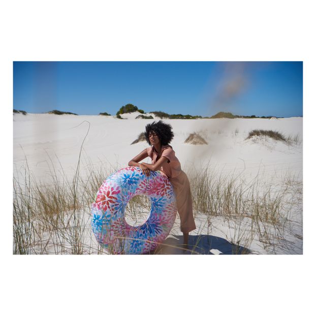 Grande bouée gonflable ronde Hamptons-product