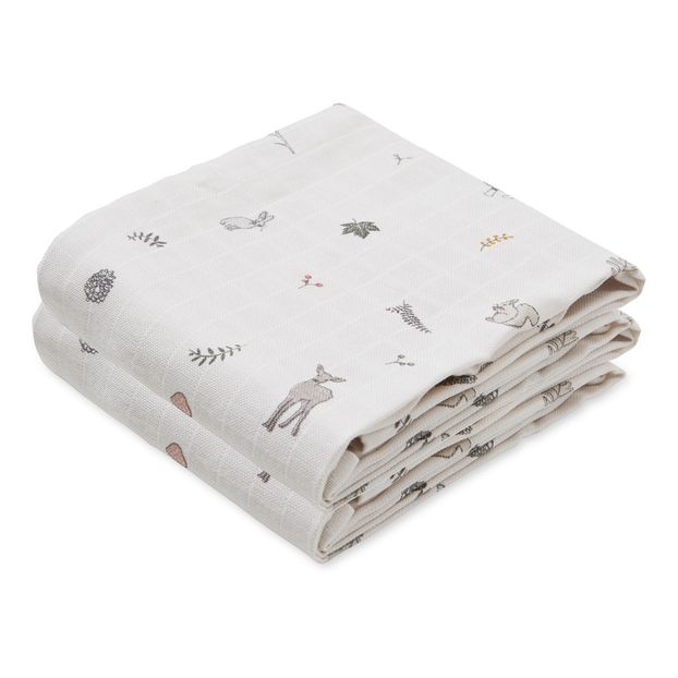 Lange Faon en coton bio - Set de 2-product