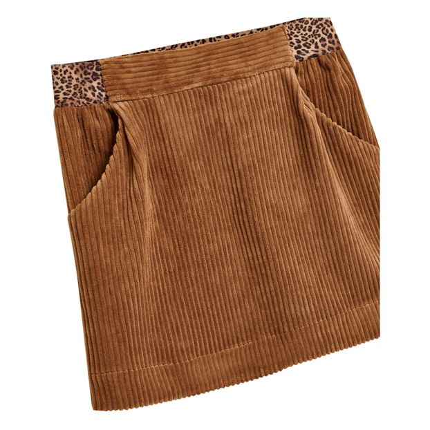 Arch Elastic Belted Velvet Skirt-product