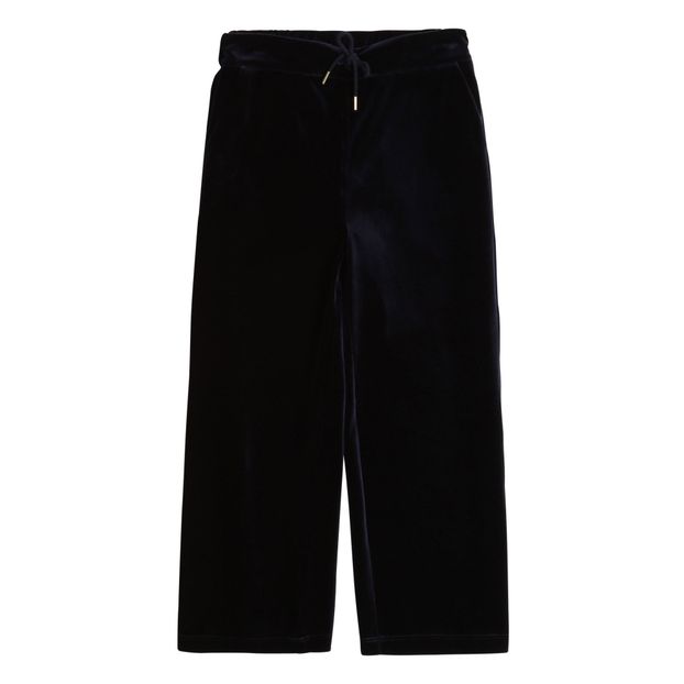 Elastic Belted Velour Joggers-product