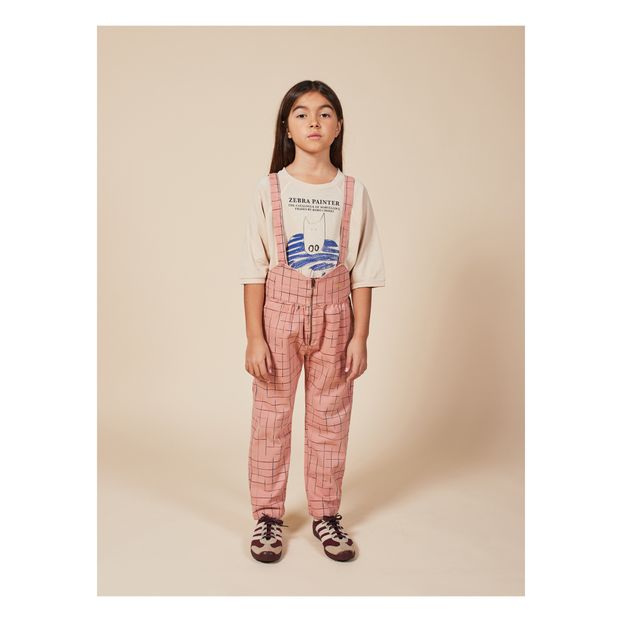 Checkered Suspender Trousers-product