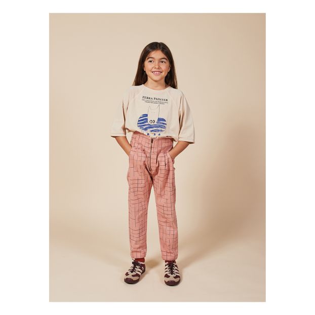 Checkered Suspender Trousers-product