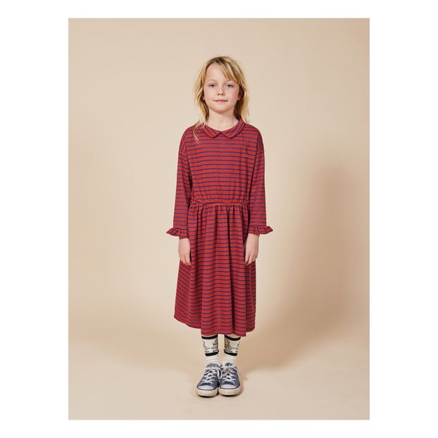 Robe Rayée Lurex Coton Bio-product