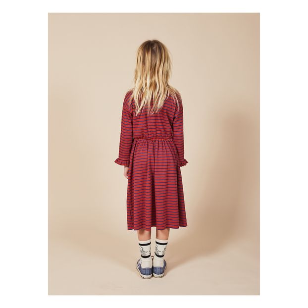 Robe Rayée Lurex Coton Bio-product