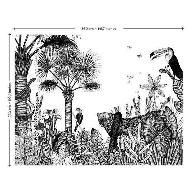 The Wild Wallpaper - 6 rolls-product