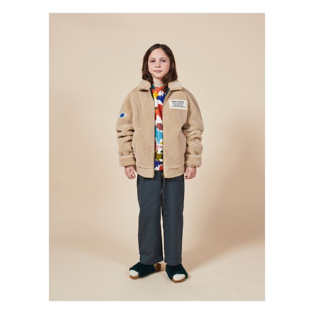 Faux Fur Bomber Jacket-product