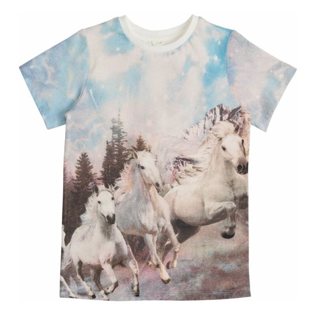 T-shirt Coton Bio Chevaux-product