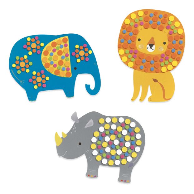 Creative Jungle Mosaic Activity Set-product