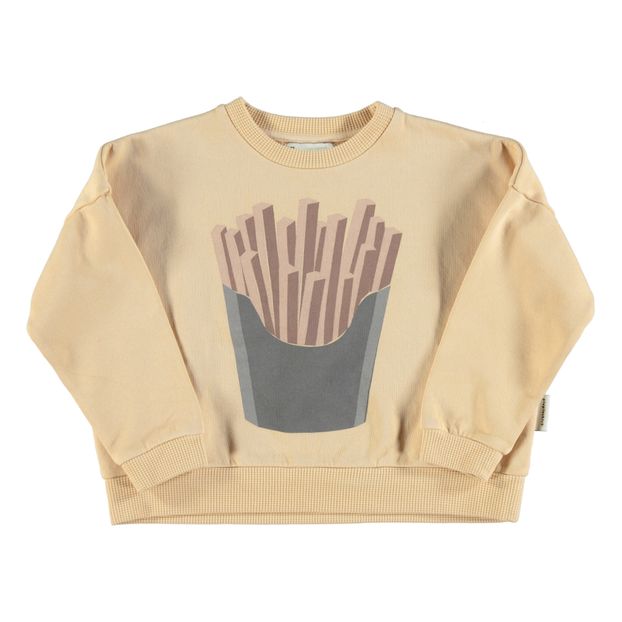 Sweatshirt French Fries aus Bio-Baumwolle -product