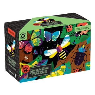 Glow-in-the-dark Insect Puzzle - 100 pieces-product