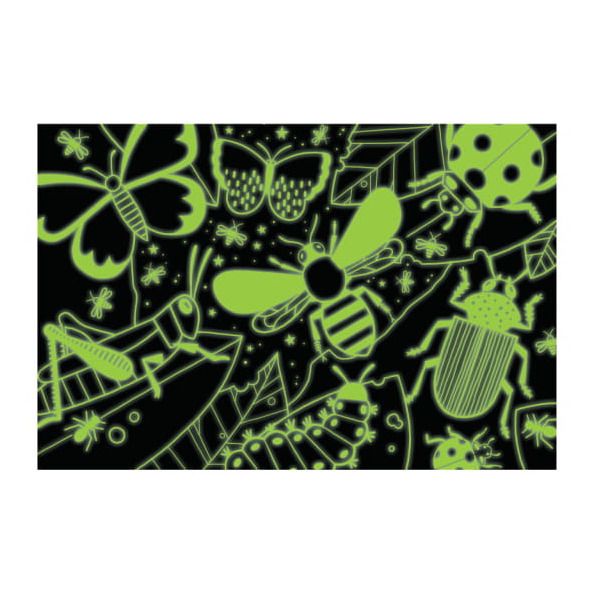 Glow-in-the-dark Insect Puzzle - 100 pieces-product