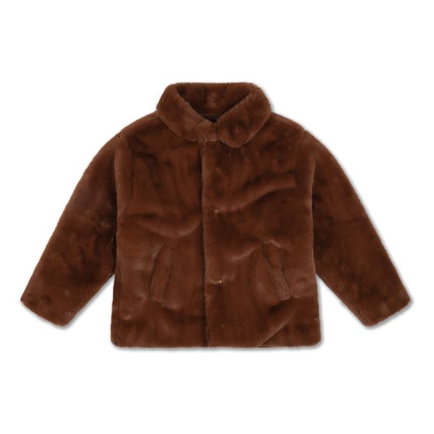 Manteau Façon Fourrure Boxy-product