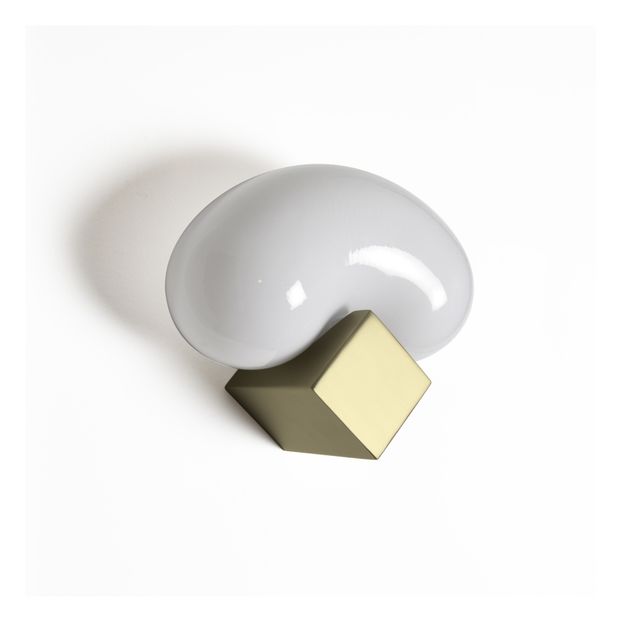 Applique Beluga en verre opaline-product