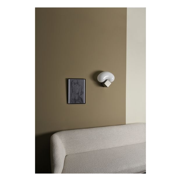 Applique Beluga en verre opaline-product