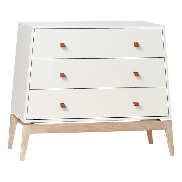 Luna Oak Chest of Drawers - 3 Drawers-product