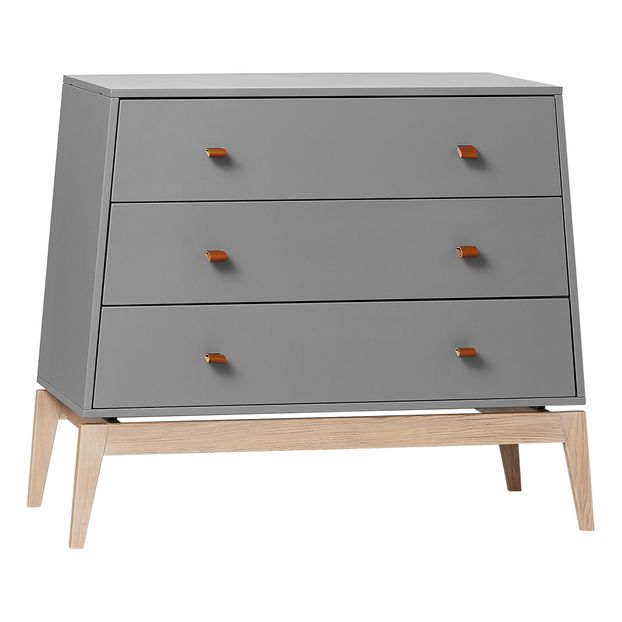 Luna Oak Chest of Drawers - 3 Drawers-product