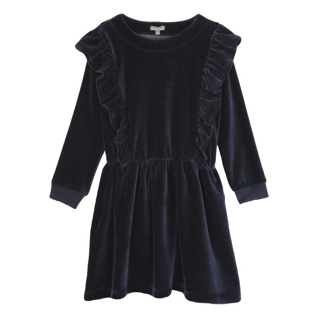 Robe Velours Volants-product