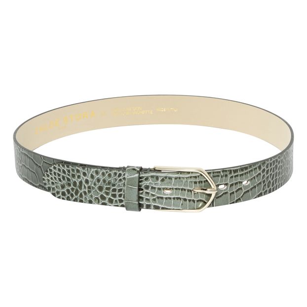 Ceinture Zodiac Cuir Façon Croco-product