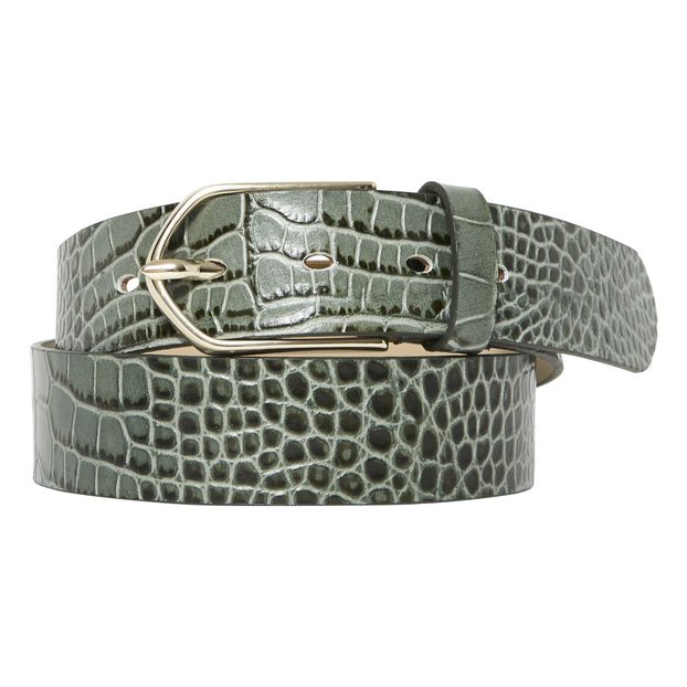 Ceinture Zodiac Cuir Façon Croco-product